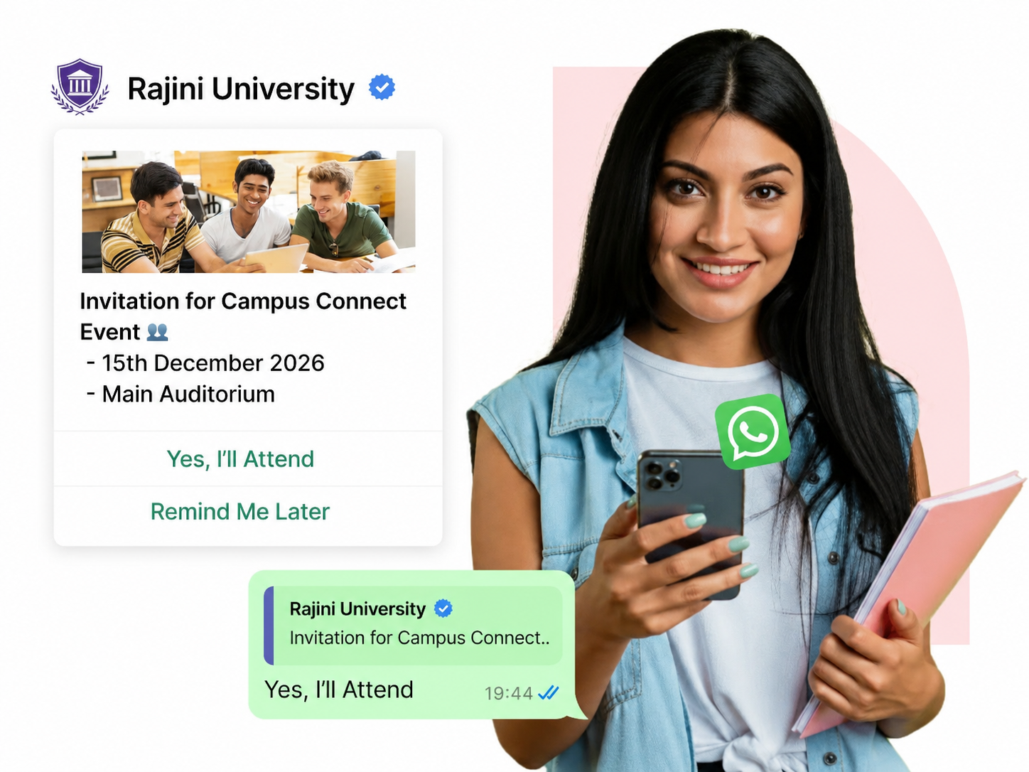 Education WhatsApp Marketing Dashboard